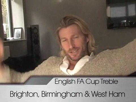 Robbie Savage FA Cup Treble