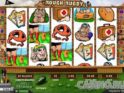 Как обыграть игровой автомат Rough Rugby