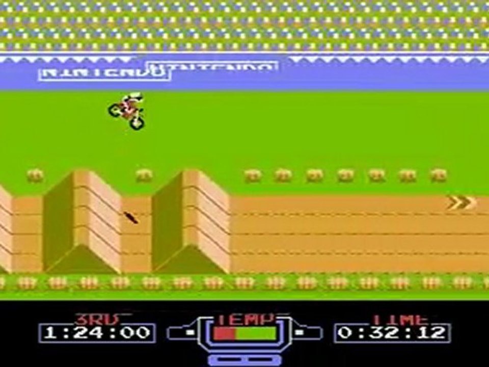 excite bike (NES) time attack
