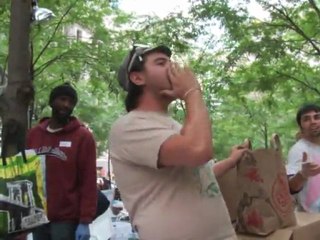 "Occupons Wall Street" se met à table