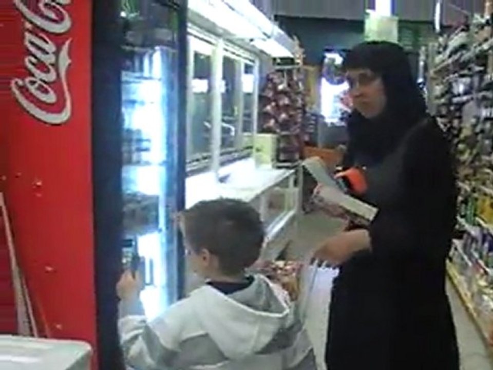 Allan fait les courses