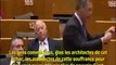 Nigel Farage clash Mr barraso au parlement européen et propose une nouvelle idee pour augmenter le Fonds Européen de Solidarité Financière - octobre 2011
