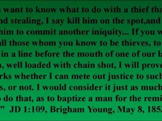 Mormonism Exposed Blood Atonement