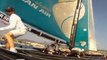 Mientras el 'Oman Air' sigue líder, el Alinghi se coloca cuarto en las Extreme Sailing de Almería