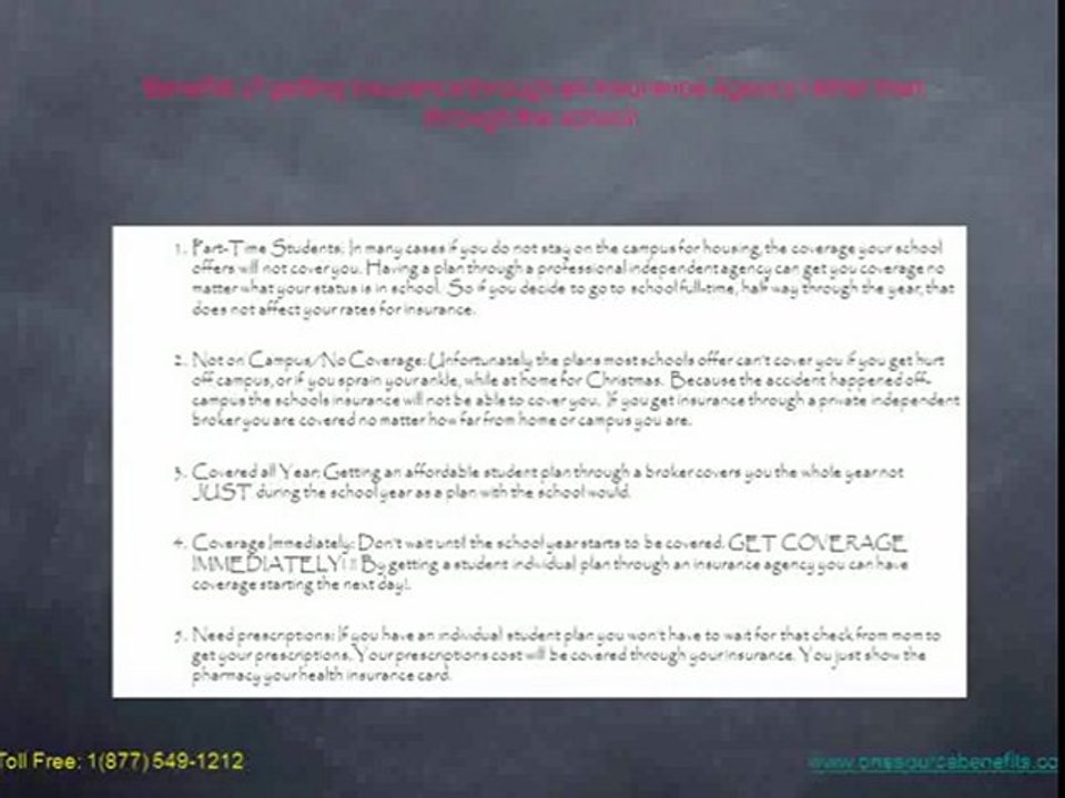 Ohio College Students Health Insurance