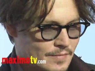 Johnny Depp at "The Rum Diary" Premiere Arrivals