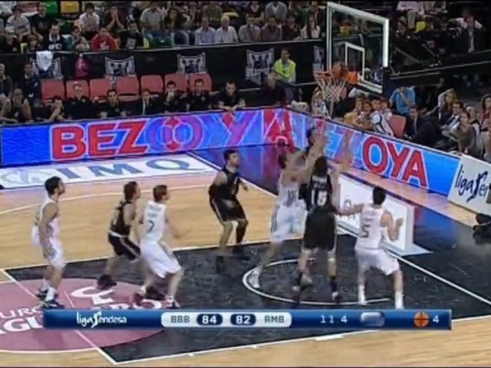 Bizkaia Bilbao 86-82 Real Madrid - Liga ACB