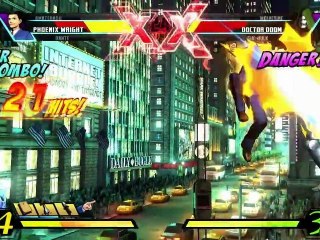 Ultimate Marvel vs Capcom 3 - Phoenix Wright Character Trailer