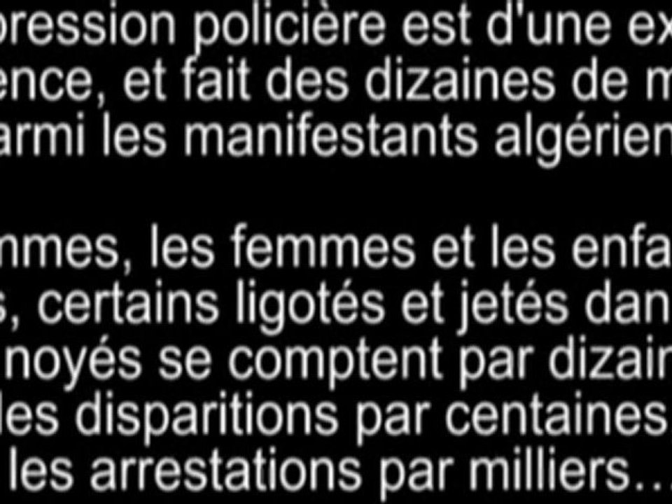Appel au rasemblement pour commémorer le 17 octobre 61