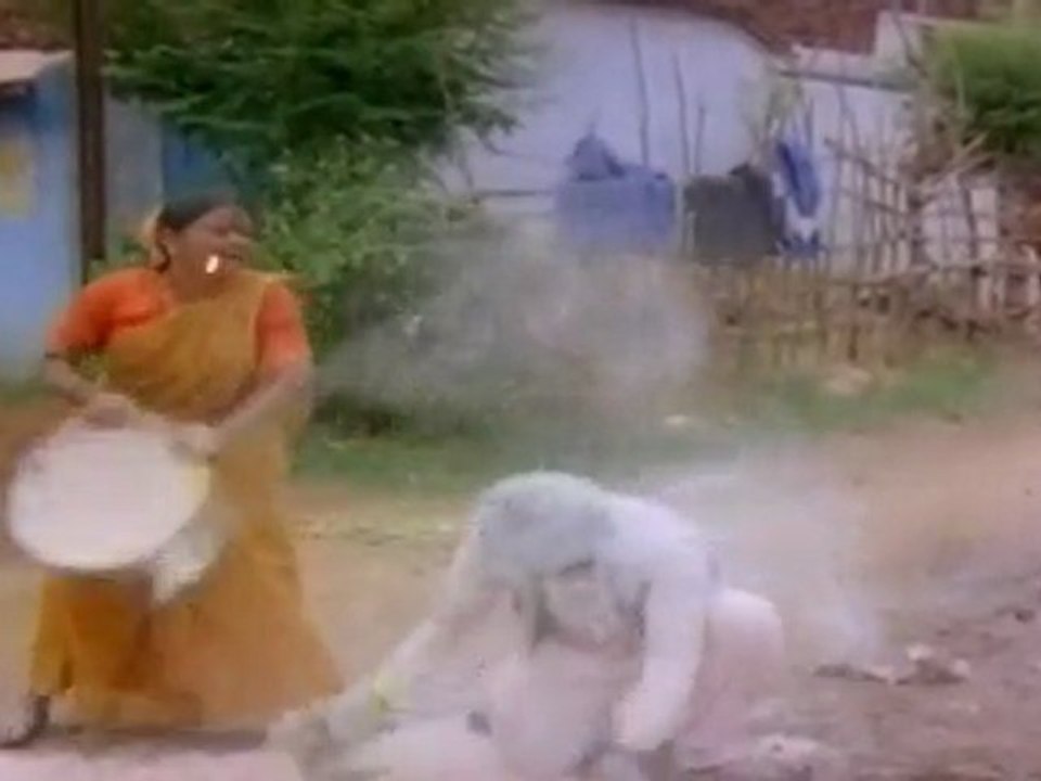 Kakkum Kaamakakshi - Mada Venkateswara Rao Gets beaten up by Ghost and Girls Comedy scene