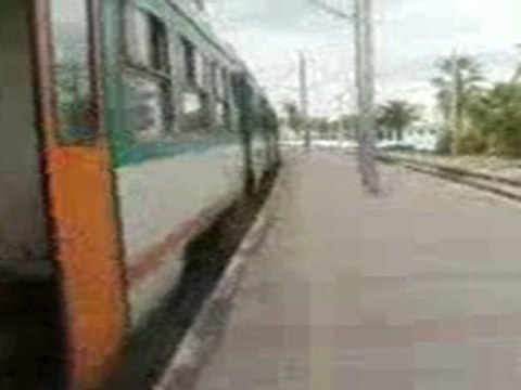 sncft metro du sahel a la gare de mahdia tunisie