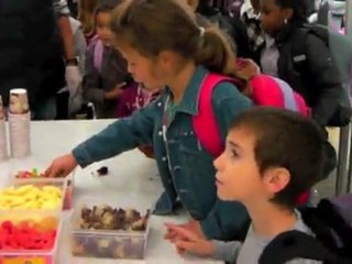 Méru : Les commerçants offrent un goûter aux enfant