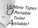 Guidelines of portable toilets; chemical portal toilets
