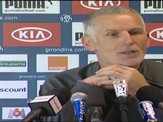 Point presse avant Nice-Bordeaux