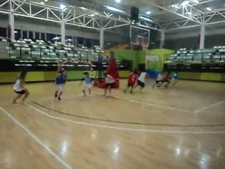 Plyo step + T step + split step