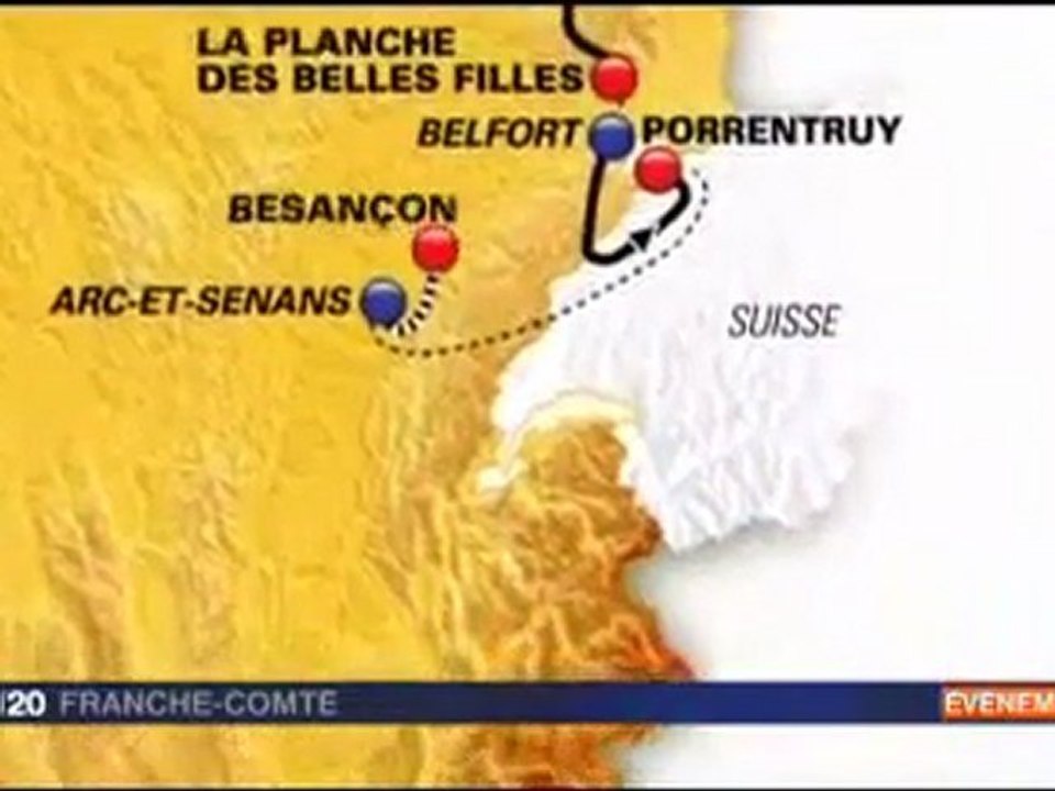 TOUR DE FRANCE 2012 / PRÉSENTATION DU TRACÉ