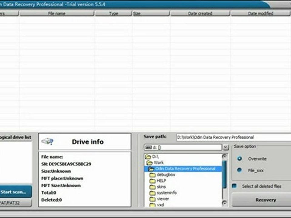 Odin Data Recovery Professional v6.5.4 2012 Registered Download 100% Working