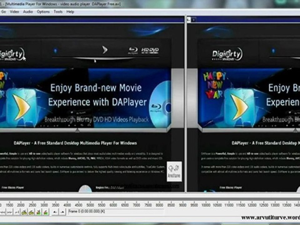 How remove audio from Avi video with freeware VirtualDub