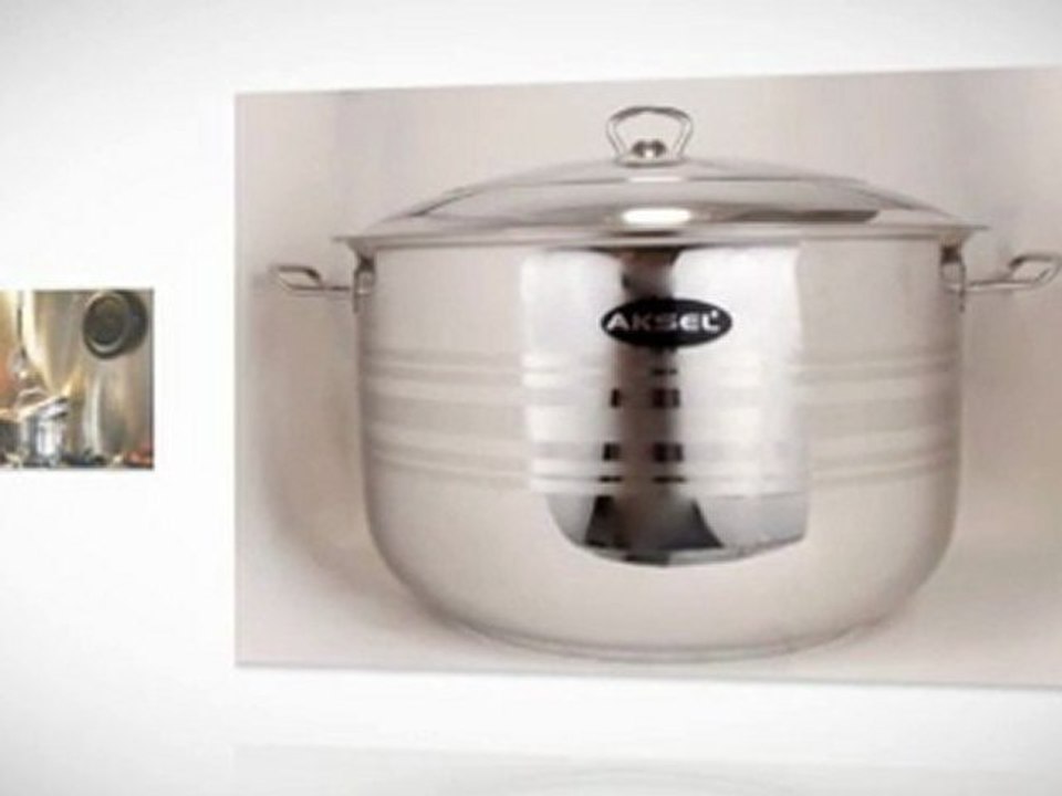 Stainless Steel Stock Pots and Casseroles