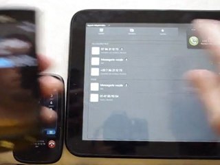 Téléphoner avec TouchPad grâce à Pre3