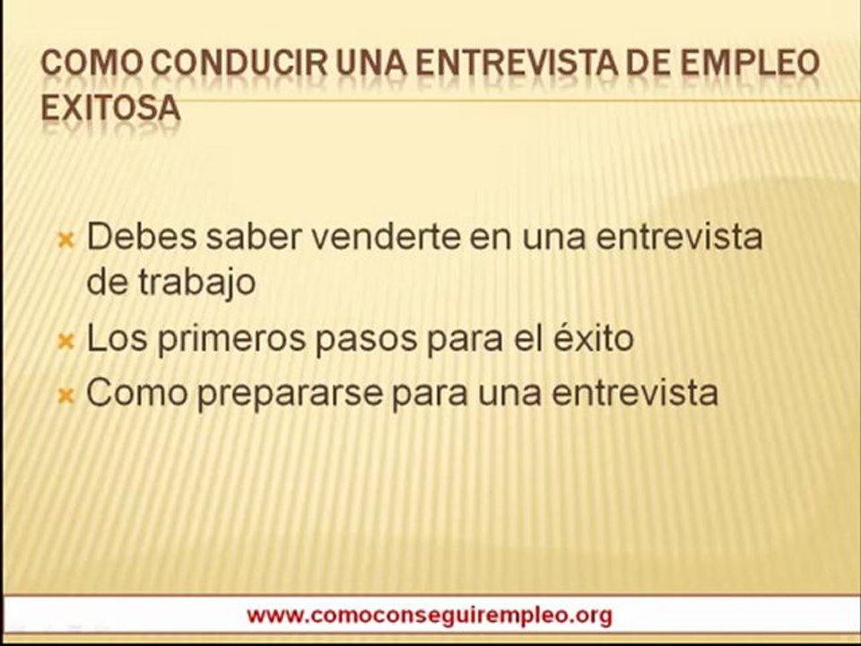 Como superar una entrevista de forma exitosa