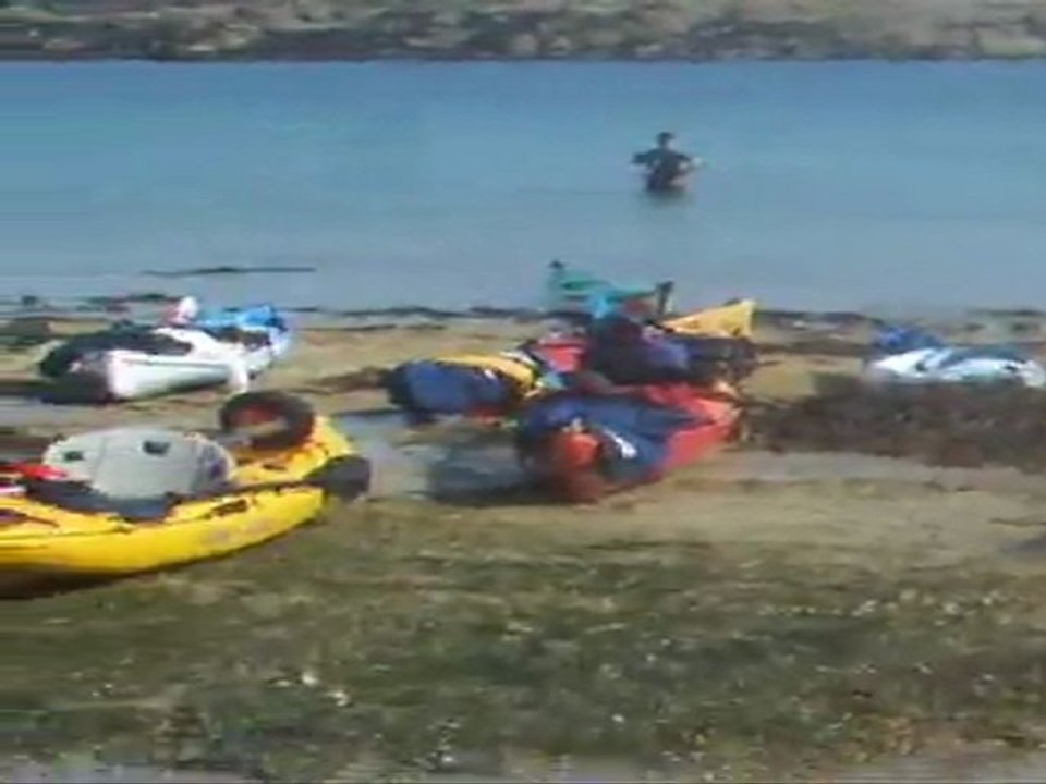 Chausey en kayak 2 : LE RETOUR