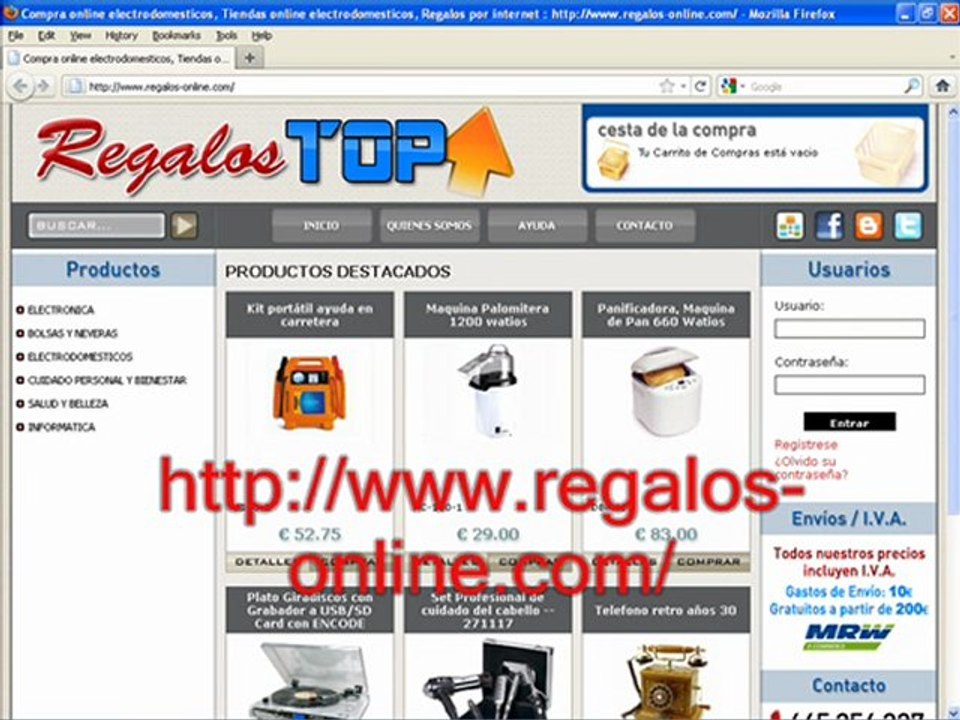 regalos online