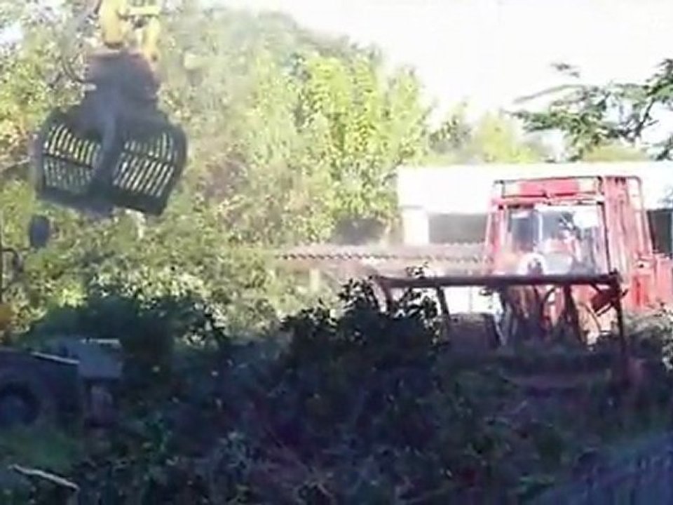 Démolition de la ferme 9 rue des Sanguinettes