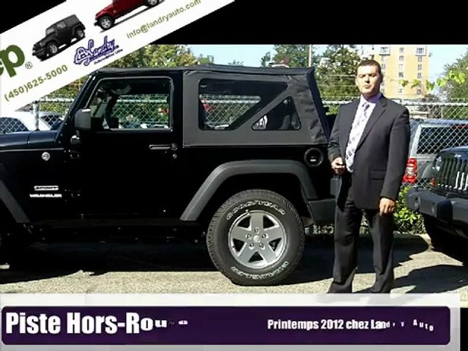 2012 Jeep Wrangler Chez Landry Automobiles Laval Montreal