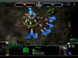 MLG Orlando 2011 - Starcraft II - Game 1 2 & 3 - oGs MC (P) VS ST July (Z)