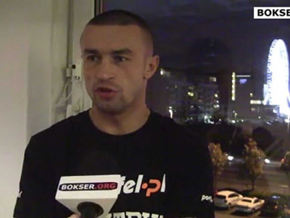 Wilczewski - DeGale: "Wilk" na 24 godziny przed walką (2/2)