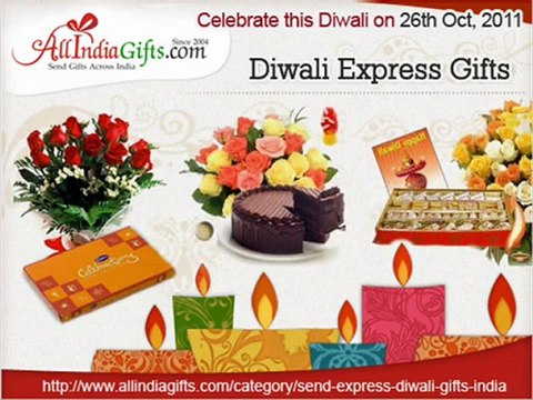 Send Exclusive Diwali Gifts to India, USA and anywhere in the World from Allindiagifts.com
