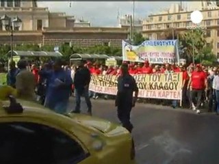 Protesters rally worldwide against 'corporate greed'