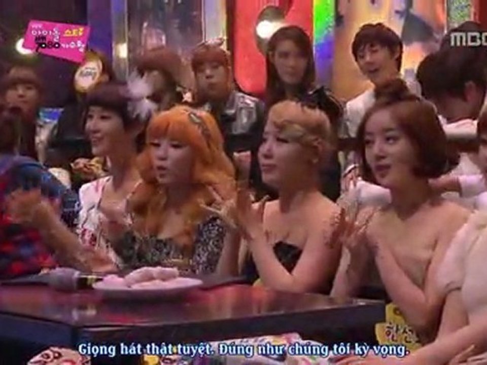 [Vietsub] 110204 MBC Idol Star - Jea & Miryo Cut