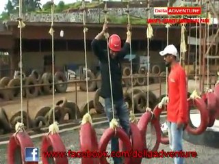 Tyre Swing _ Thrilling Adventure Activites India