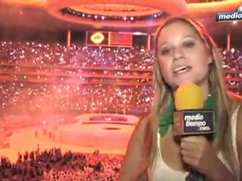 Medio Tiempo.com - Medio Tiempo.com te presenta el color posterior de la inaguración de los Juegos Panamericanos 2011.