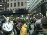 Two arrests in Wall St. scuffle