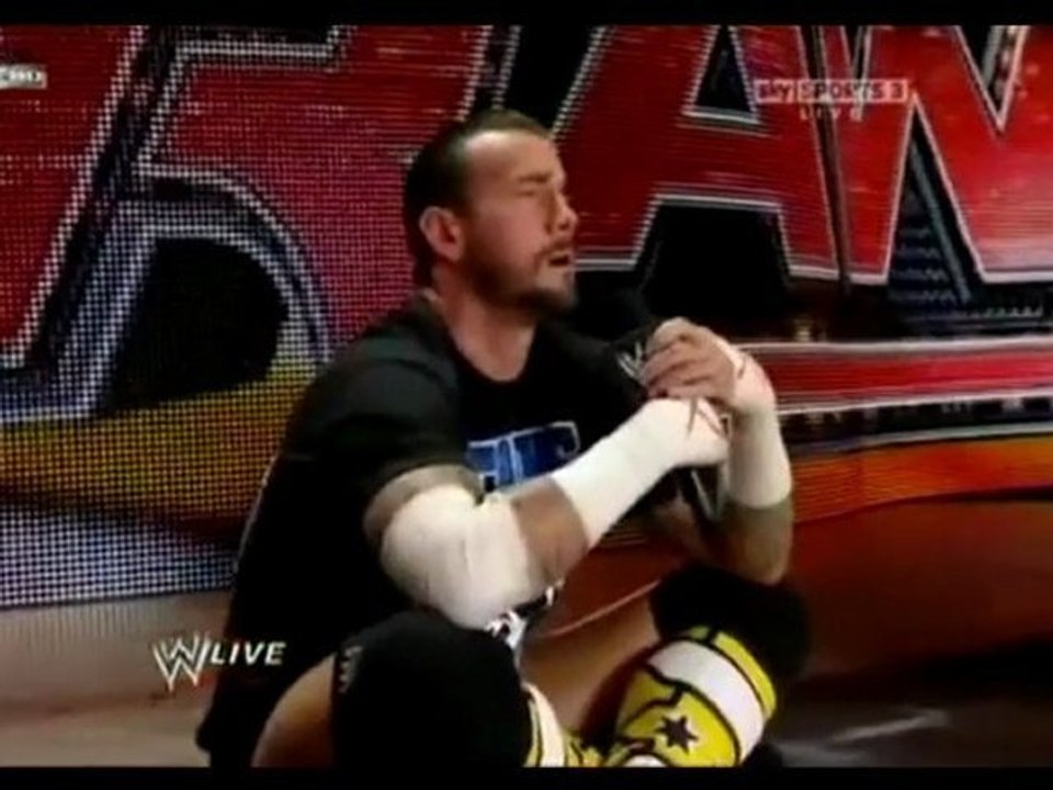 Raw 27/06/11 Cm Punk Epic Shoot Promo (Vost)