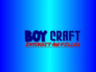 [annonce] Une serie minecraft : Boy Craft