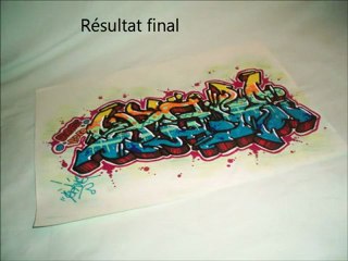 GRAFFITI style by SPANE production ! blackbook ! sketch =) speed drawing_(360p)
