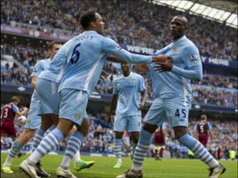 Manchester City 4-1 Aston Villa Balotelli overhead-kick, Milner superb-strike