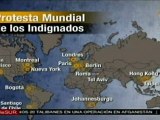 Protesta global de indignados se extiende a 951 ciudades