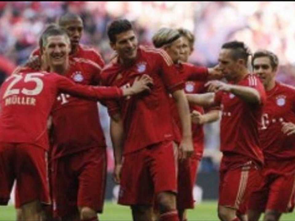 Bayern Munich 4-0 Hertha Berlin Gomez double, Schweinsteiger, Ribery scored