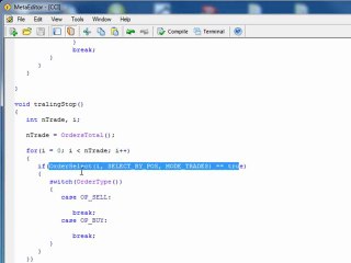 Programmation automatique metatrader - Stoploss et takeprofit