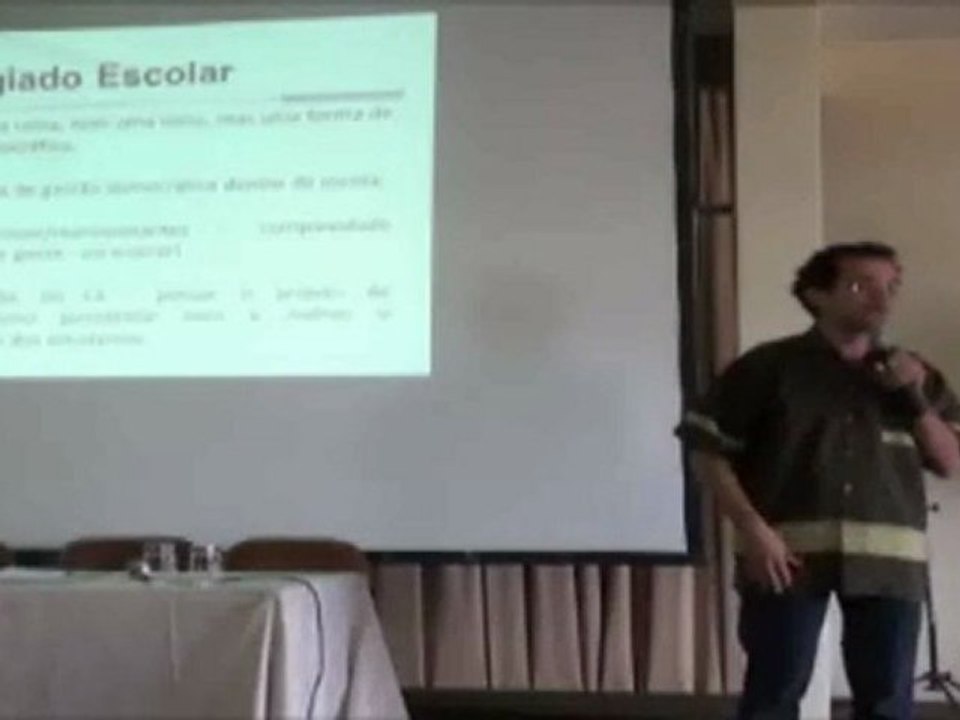 Palestra com  Walter Pinheiro Barbosa Júnior.