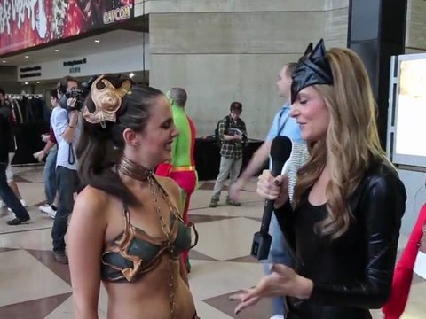 2011 NYCC Search For Best Costume - Princess Leia (Slave Outfit)