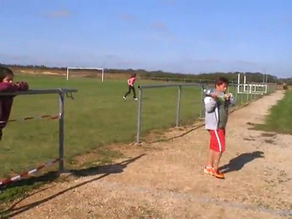 Course minimes filles 14 octobre 2011