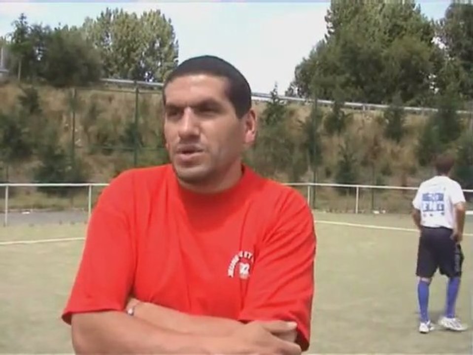 séance  Stage perifoot  C Gl 92 Ile de France 2002