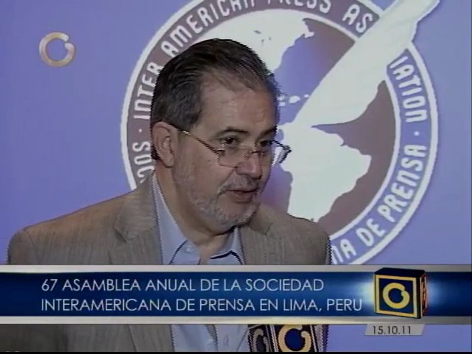 Otero en la SIP