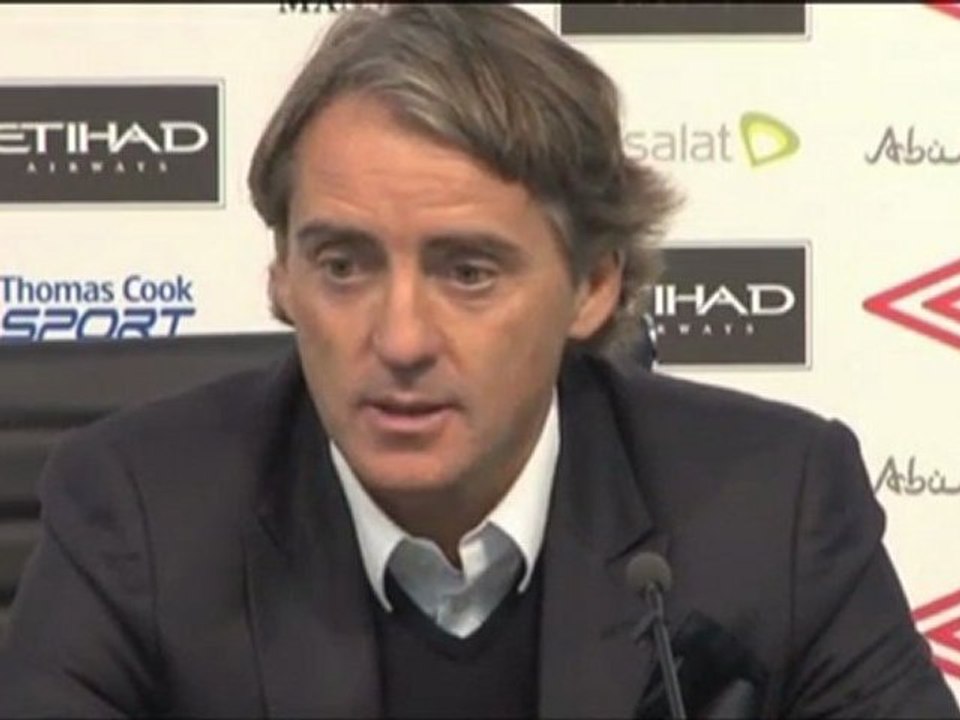 Mancini resta importancia al derbi
